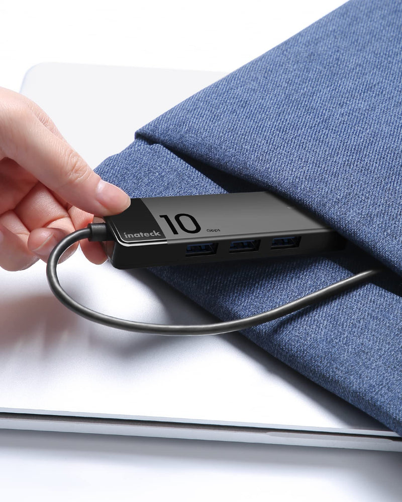 Inateck USB 3.2 Gen 2 Speed, USB C to USB Hub with 4 USB A Ports, HB2025