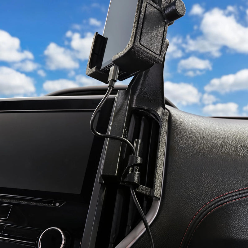 Exact-Fit Phone Mount for Subaru Crosstrek (2018-2023), Forester (2019-2024) & Impreza (2017-2023) - Custom Dashboard Cell Phone Holder, No-Drill Air Vent Surround Bracket, Anti-Wobble