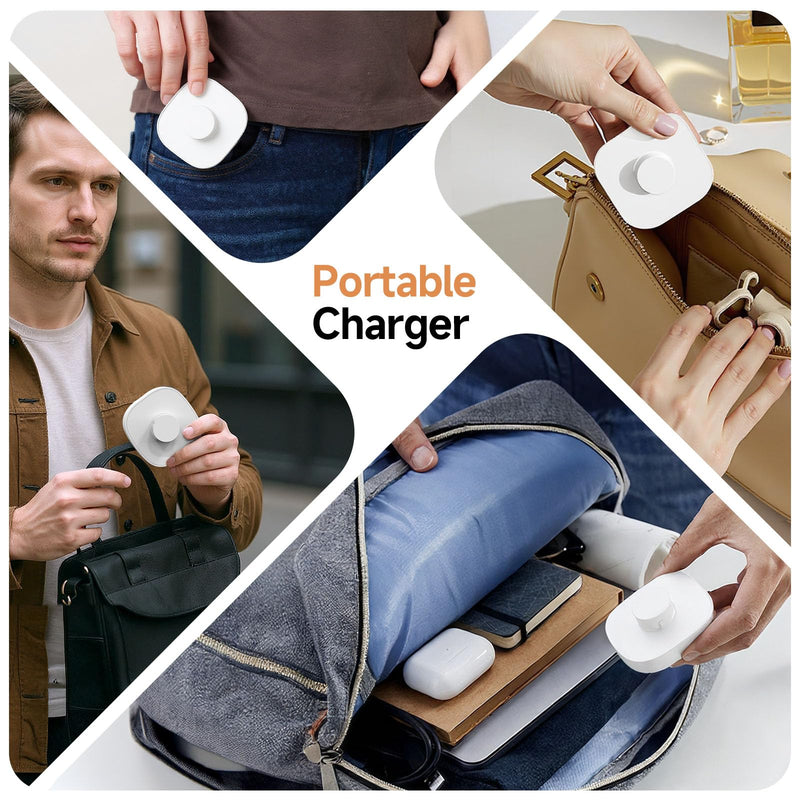 Compatible with Ring Gen 4 Size 9 Charger,Fast Charging Dock and USB-C Cable(NOT Compatible for Ring Gen 3) (White, Size 9)