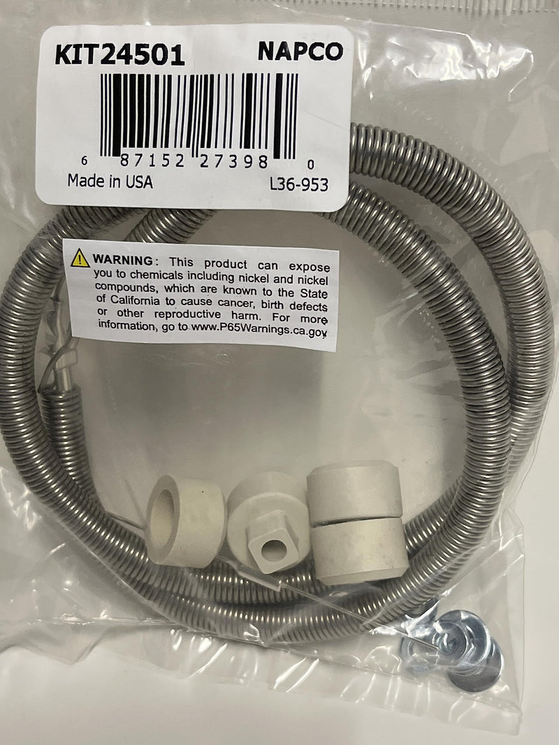 Napco Electric Furnace Restring Kit, 5KW@240V, 3750W@208V, 40"-125" Length, Compatible with Vehicle Water Heater
