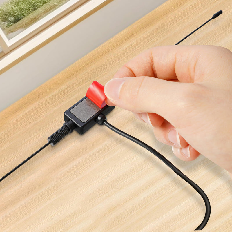 [AUSTRALIA] - Universal FM Radio Dipole Antenna, 75 Ohm, 16ft, Screw F Male Plug for Home AV Audio Stereo Receiver Indoor 