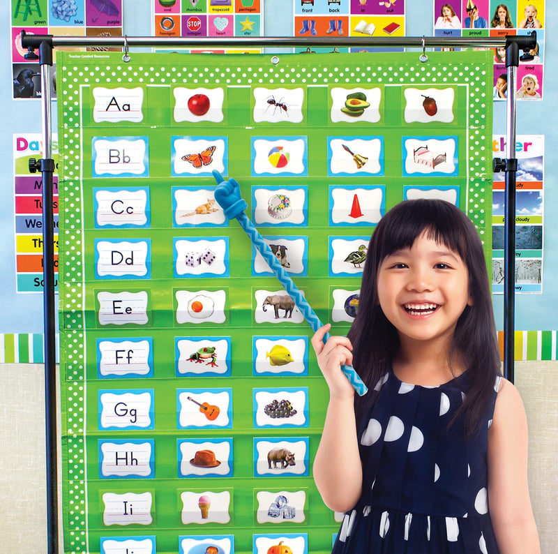 Teacher Created Resources Aqua Chevron Hand Pointer (20676)