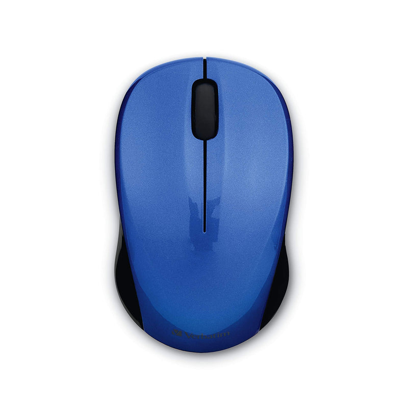 Verbatim Silent Wireless Blue LED Mouse - Blue Blue Mouse