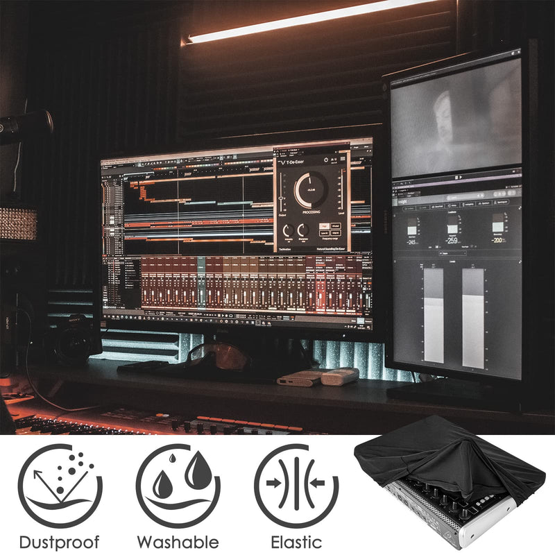 Audio Mixer Dust Cover Compatible with BEHRINGER X-Touch Chinlon Dust Cover - Precision Protection for Universal Home Studio Audio Mixer Midi Controller