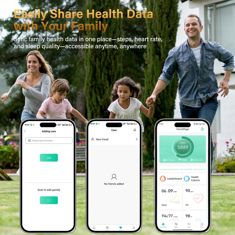 Smart Ring for Women and Men – Fitness & Health Smart Ring with Heart Rate and Sleep Tracking – Waterproof Activity & Wellness Ring Compatible with iPhone and Android (8#)