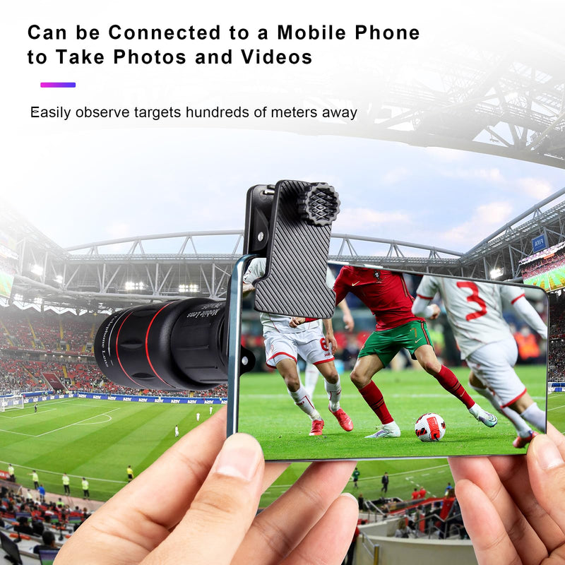 [AUSTRALIA] - 36X Long Focus Telephoto Phone Lens for iPhone and Android, Zoom Cellphone Camera Lens with Phone Clip for Picture Video Taking 