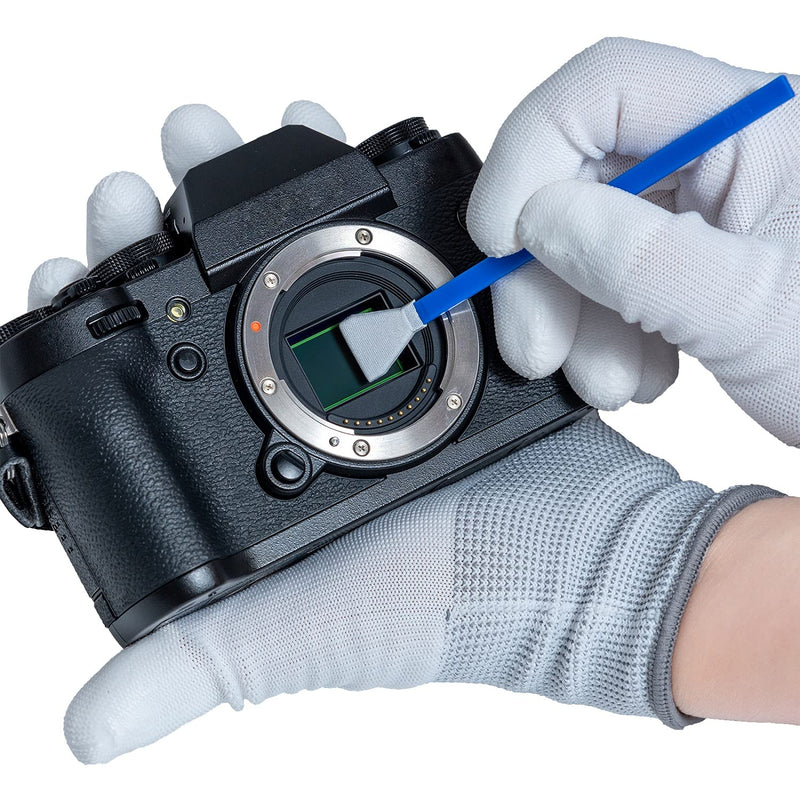 UES APS16 Digital DSLR Reflex and Mirrorless Camera APS-C Sensor Cleaning Kit (CMOS and CCD Sensors): 14 x 16mm Sensor Cleaning Swabs + 15ml Sensor Cleaner Solution 14 Swabs + 15ml Cleaner