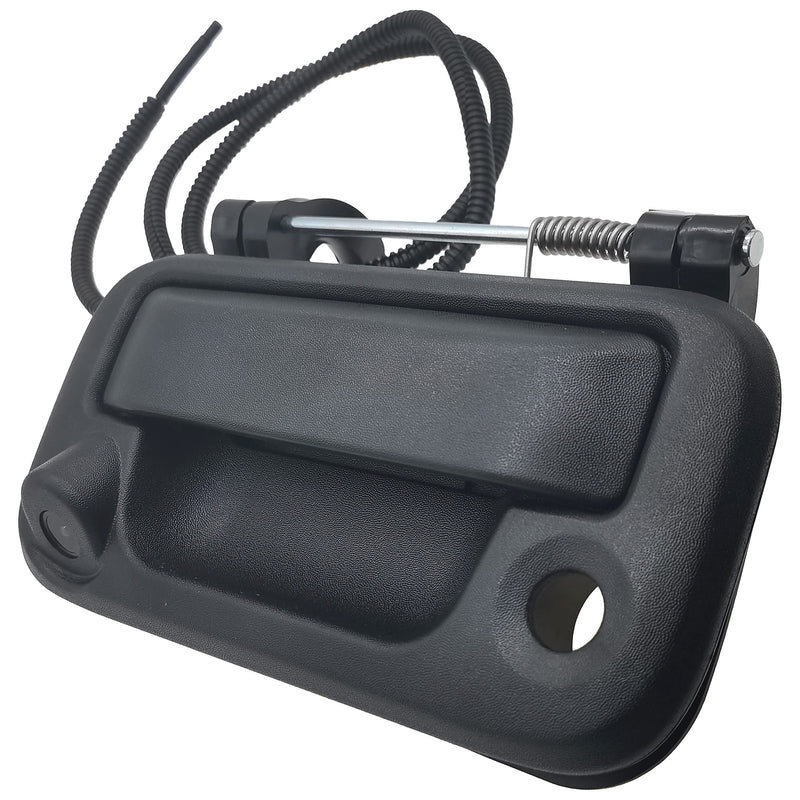 Tailgate Handle with Reverse View Backup Camera 8L3Z-9943400-AC for Ford | Compatible With Ford F150, F250, F350, F450, F550 Rear View Camera,170°Viewing Angle