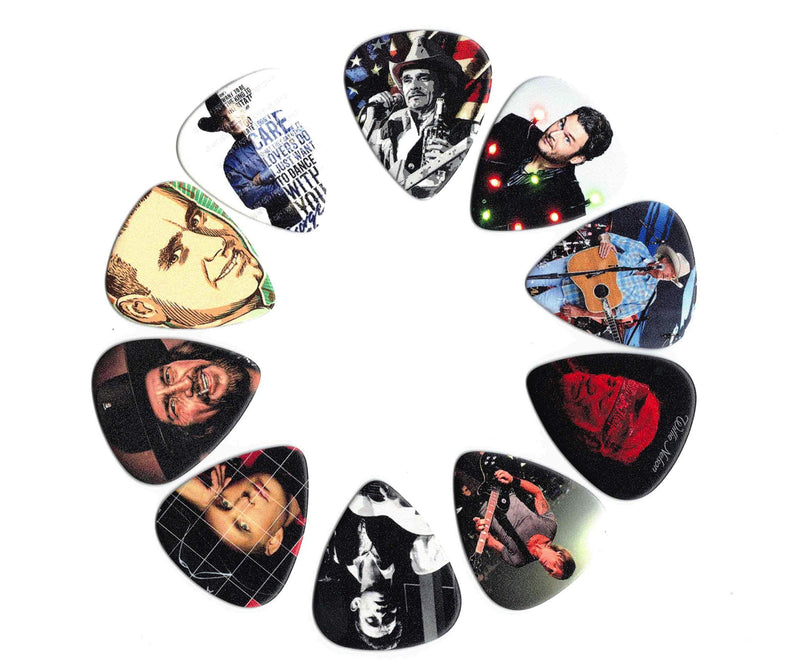 Musical Band Guitar Picks (Country Artists) Country Artists