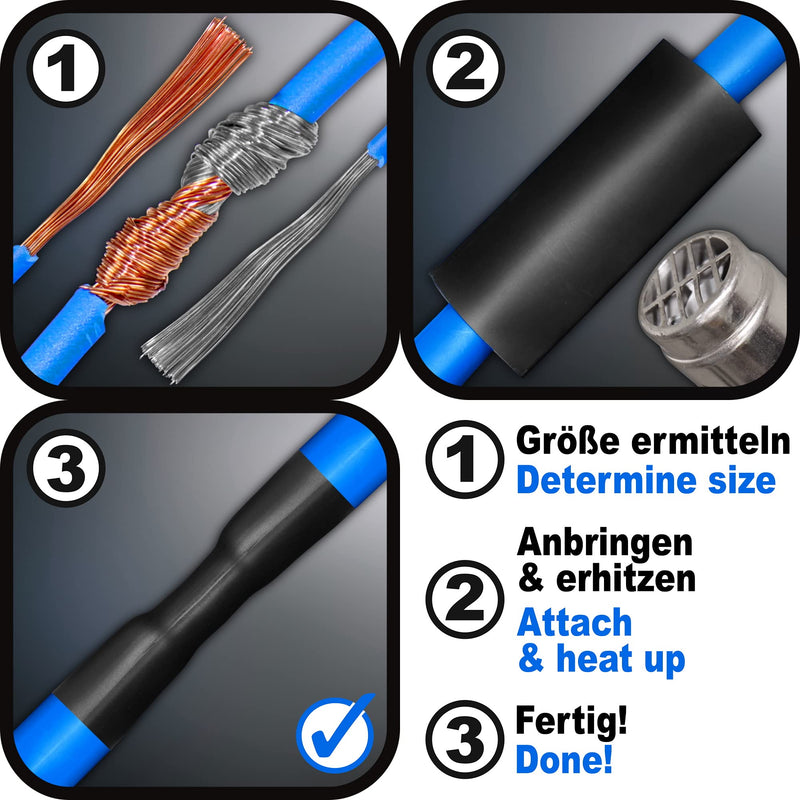 ISOLATECH Heat Shrink Tubing, Sold by the Metre, Transparent, without Adhesive, Diameter 15 mm, 1 Metre, Shrink Ratio 3:1, Set Polyolefin for Insulating Cables, Solder Connections, Blank (Diameter 15 Ø15mm Length: 1 m.