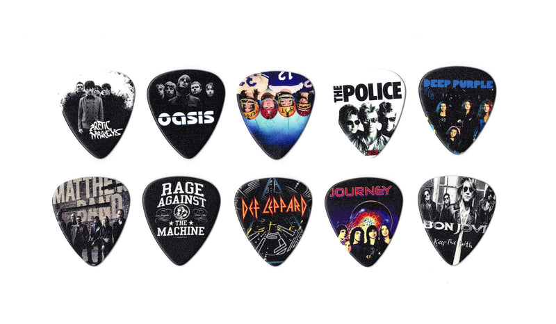 Musical Band Guitar Picks (Vol IV)
