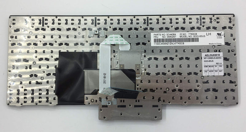 US Layout Replacement Keyboard for Thinkpad X131E Chromebook US Keyboard for Chrome OS 04X0257 0C44064