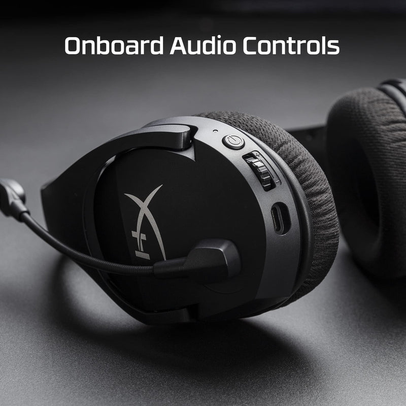 HyperX Cloud Stinger Core - Wireless Gaming Headset, for PC, 7.1 Surround Sound, Noise Cancelling Microphone, Lightweight Black