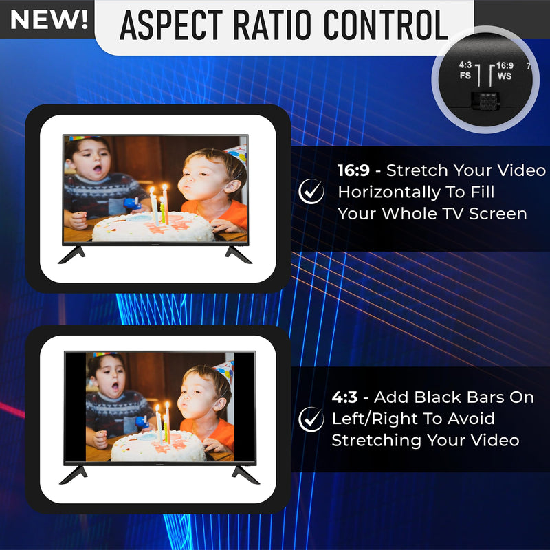 AV to HDMI Converter & Recorder 2.0 - AV RCA Composite to 1080P HDMI TV Upscaler - for VCR, VHS, DVD, Camcorder, Hi8, Gaming - 4:3 Aspect Ratio - USB Video Capture
