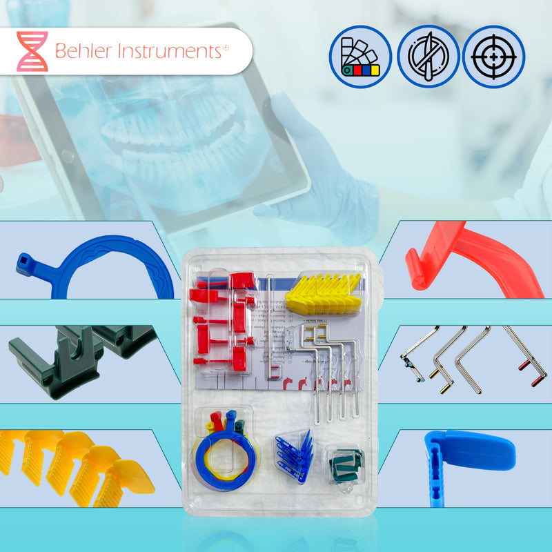 SURGICALMED - Complete Dental X-ray Positioning System FPS 3000 XCP Intraoral Type, Parallel X-Ray Rings - Intraoral Positioners - Dental Material - Dental X-ray Positioner