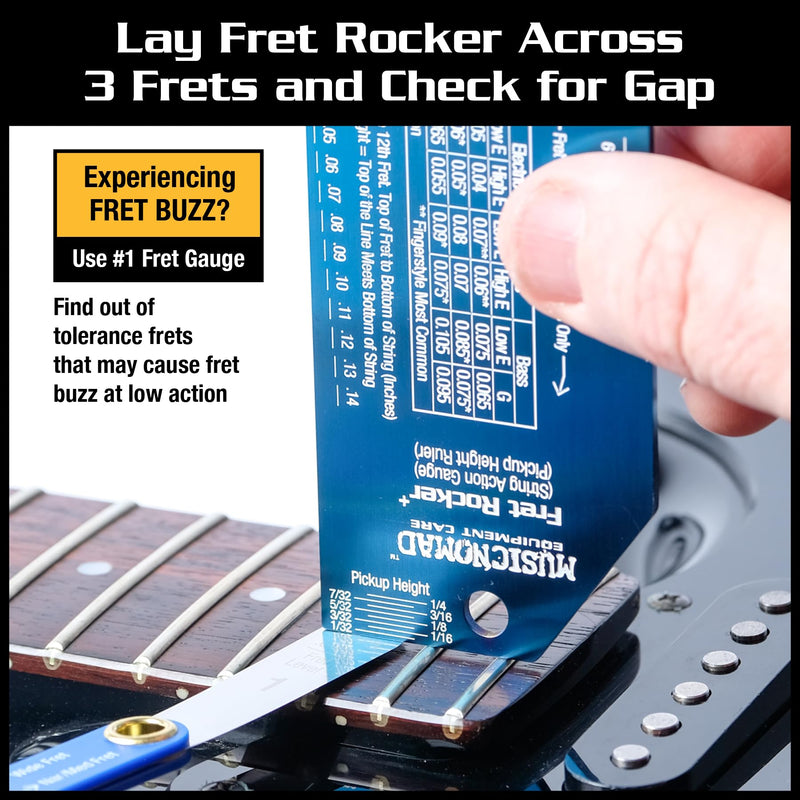[AUSTRALIA] - MusicNomad Precision Fret Gauge Tool (MN840) 