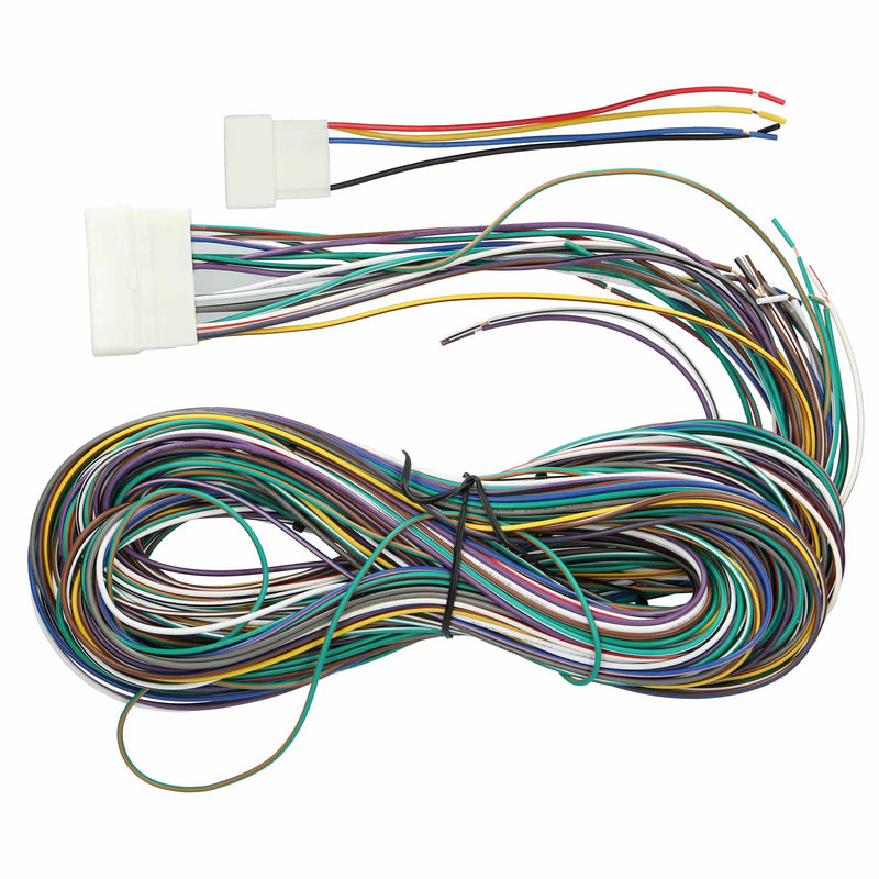 Metra 70-8117 Factory Amplifier Bypass Harness fits Select 2003-2009 Toyota Vehicles - 03-09 4RUNNER - 05-08 Matrix - 03-07 Sequoia - 04-06 Tundra | Also covers Sequoia and Matrix models, connects an aftermarket stereo to the factory sound system, plug...