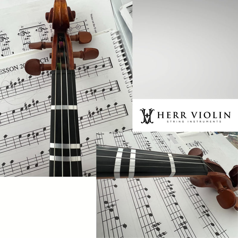 [AUSTRALIA] - Instrument Fingerboard Tape for Violin and Viola, String Instrument fingerboard Tapes, Note Positioning tape, Gold 