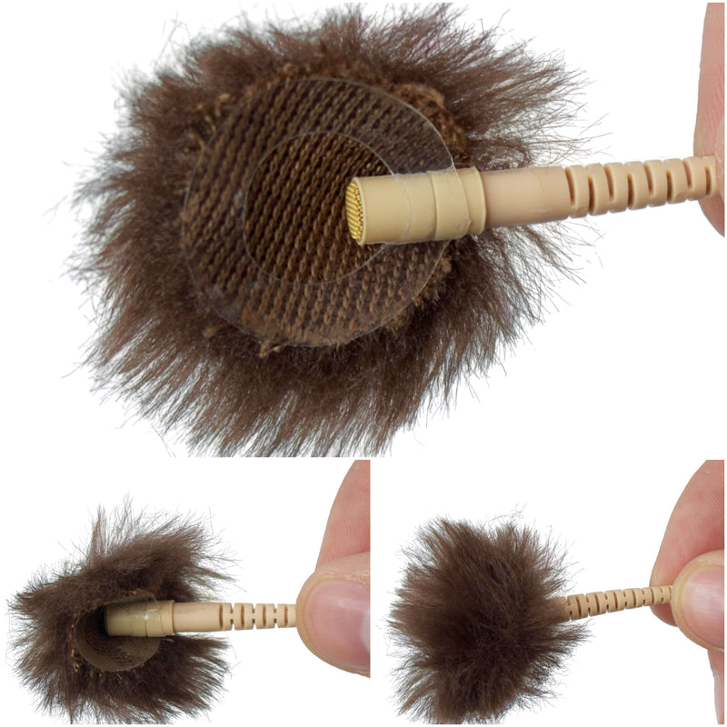URSA Sticky Zeros: Ultra Thin Lavalier Stickies Pack of 90 24mm Microphone Stickies with 14mm Hole - Compatible with Most Lavalier Microphones & Mounts