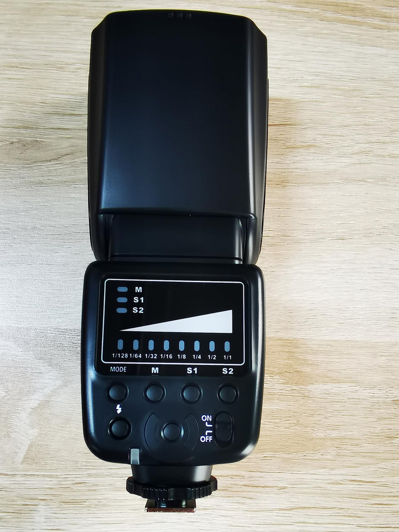 PHOTOOLEX FK300 Camera Flash Speedlite for Canon Nikon Sony Panasonic Olympus Fujifilm Pentax Sigma Minolta Leica and Other SLR Digital Cameras and Digital Cameras with Single Contact Hot Shoe