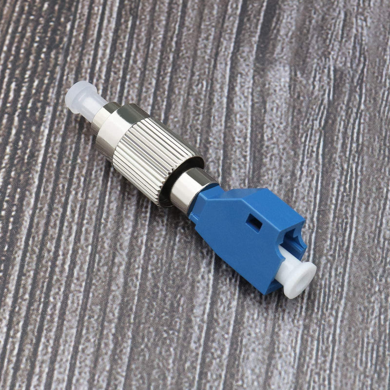 Be In Your Mind 4 Pieces Visual Error Locator Adapter Single Mode Fiber Optic Connector FC/UPC Male to LC/UPC Female Converter for Maintenance Optical Networks