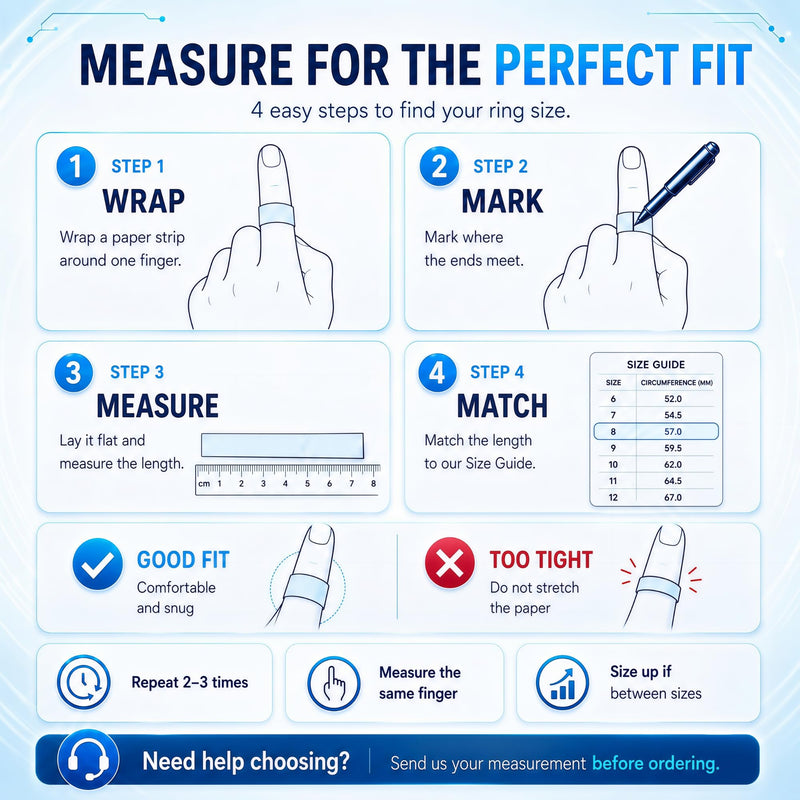 Smart Ring Fitness Tracker for Men & Women with Sleep, Heart Rate & SpO2 | No Subscription Fee, 180+ Sports, Stress Tracking, Women's Health, IP68 Gold 9