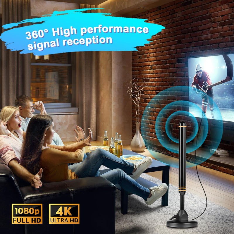 TV Antenna-TV Antenna Indoor,TV Antenna for Smart TV Indoor,TV Antenna for Local Channels,Digital Antenna for Smart tv Indoor,Long Range HD TV Antenna,Support All TV