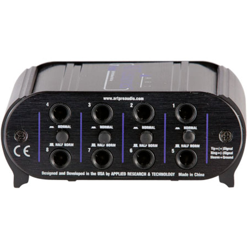 Art Pro Audio TPatch - Eight Point Balanced Patch Bay