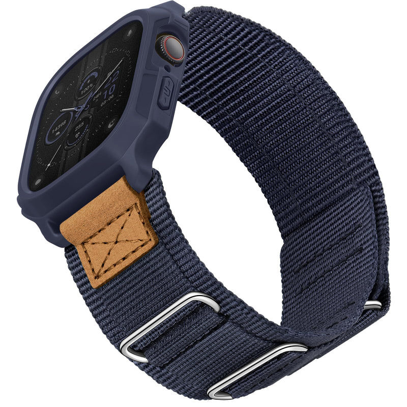 Bundle of the Rugged Nylon Apple Watch Band (Blue/Black)
