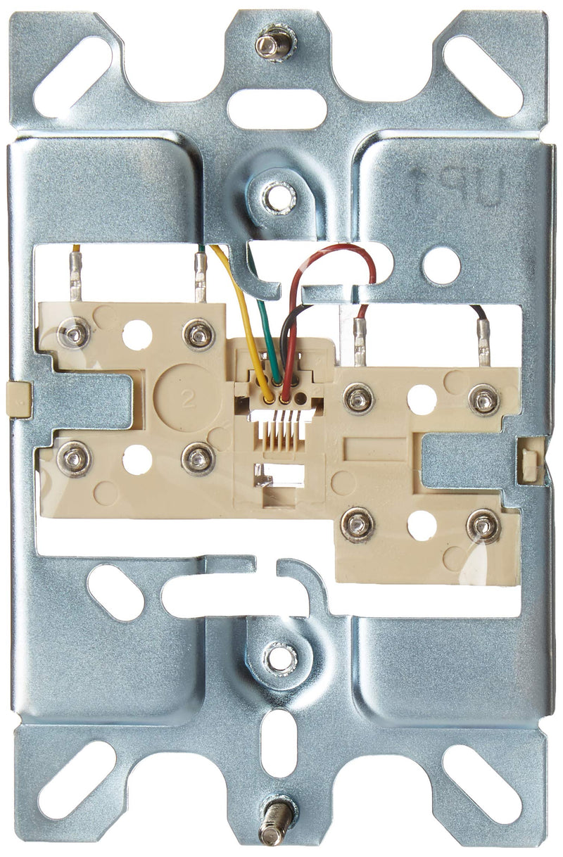 Leviton C0256-SS 6P4C TELEPHONE WP STAINLESS STEEL