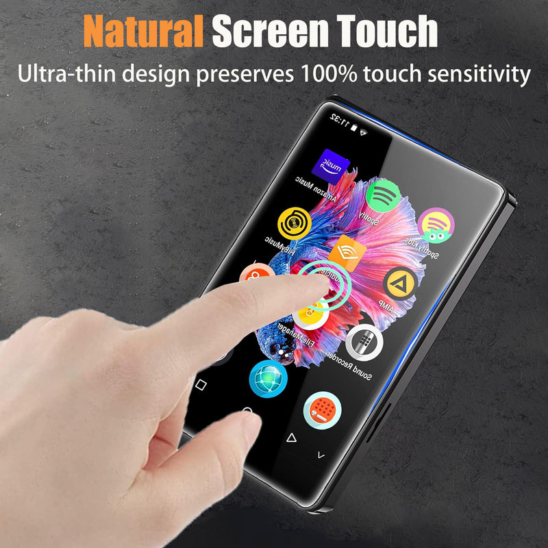 [AUSTRALIA] - Compatible for ZAQE M505 MP3 Player Screen Protector, [6 Pack] Full Coverage TPU Clear Film Compatible for ZAQE M505 4 Inches MP3 Player (6 Pack) 6 Pack 
