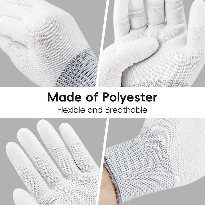 Negative Slide Film Cutter with 2-Pack Polyester Anti-Static Cleaning Gloves for 35mm 120 Format Film Strip
