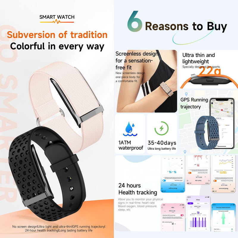 ZPIMY Wearable Health, Fitness & Activity Tracker, 5ATM Waterproof Mens Smartwatch, Call Reminder，Fitness Tracker for Android iPhones, SpO2，Heart Rate Tracking， Sleep Monitoring, 2 Straps (Black) Black