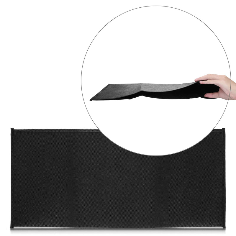 kwmobile Keyboard Cover Compatible with Universal Keyboard (L) - Protective Skin Computer Keyboard Dust Cover Case black