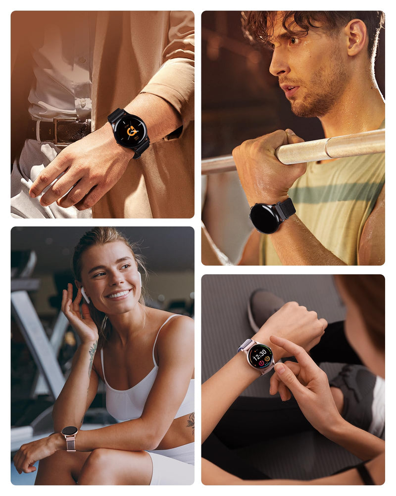 Parsonver PS01G Smart Watch with Bluetooth Call Bundle with PSWB1G 22mm Watch Band