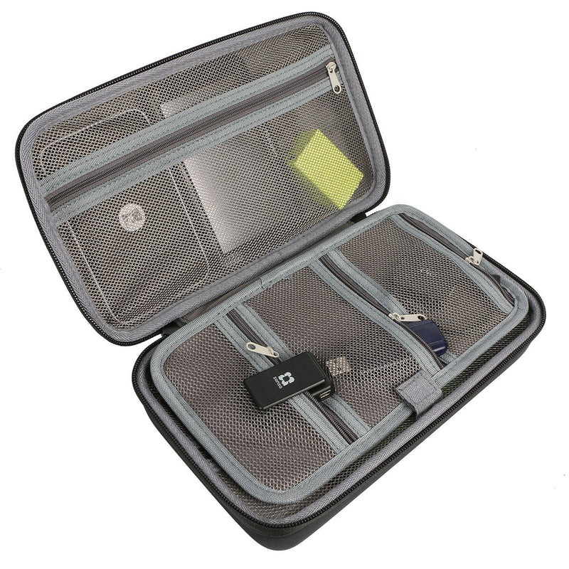 co2CREA Hard EVA Carrying Travel Case Replacement for Powerbank HDD / Electronics/Accessories Extra Large (10.27“x”6.5"x3.2" inch)