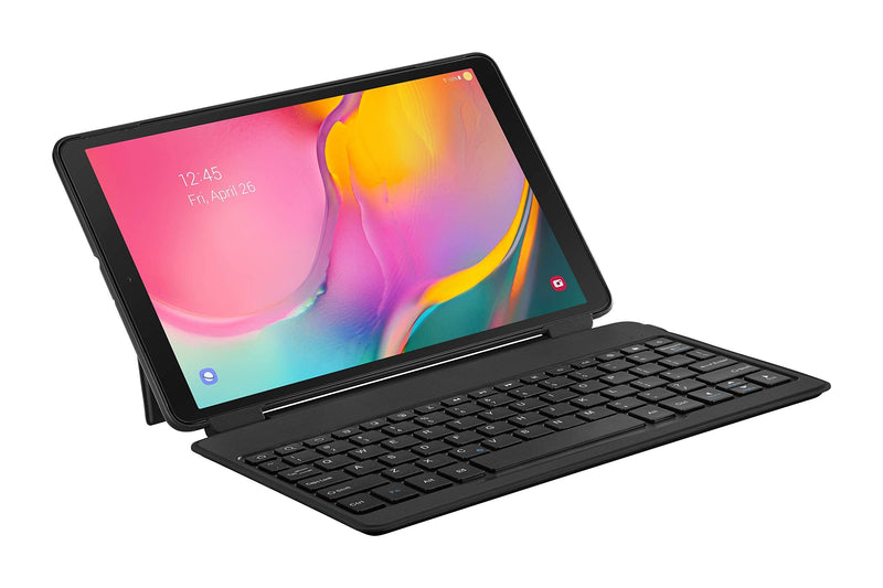 Galaxy Tab A 10.1 (2019) Wireless Bluetooth Keyboard Cover, Samsung, Black