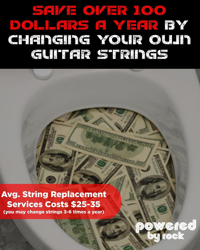 [AUSTRALIA] - Guitar String Winder, String Cutter and Bridge Pin Puller - 3-in-1 Guitar Tool for Acoustic and Electric Guitars - Wind Guitar Strings Quickly - Cut Excess String Off - Pull Pins Out Easily 