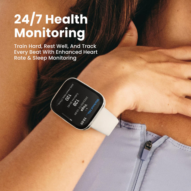Amazfit Bip 5 Unity Smart Watch, 1.9" Screen, 11-Day Battery, iOS/Android Pink
