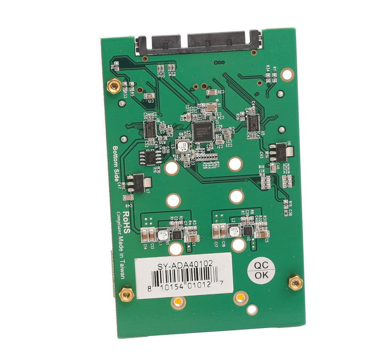 Syba SY-ADA40102 3.5" SATAIII to M.2 SSD RAID Adapter Green M.2 RAID + SATA