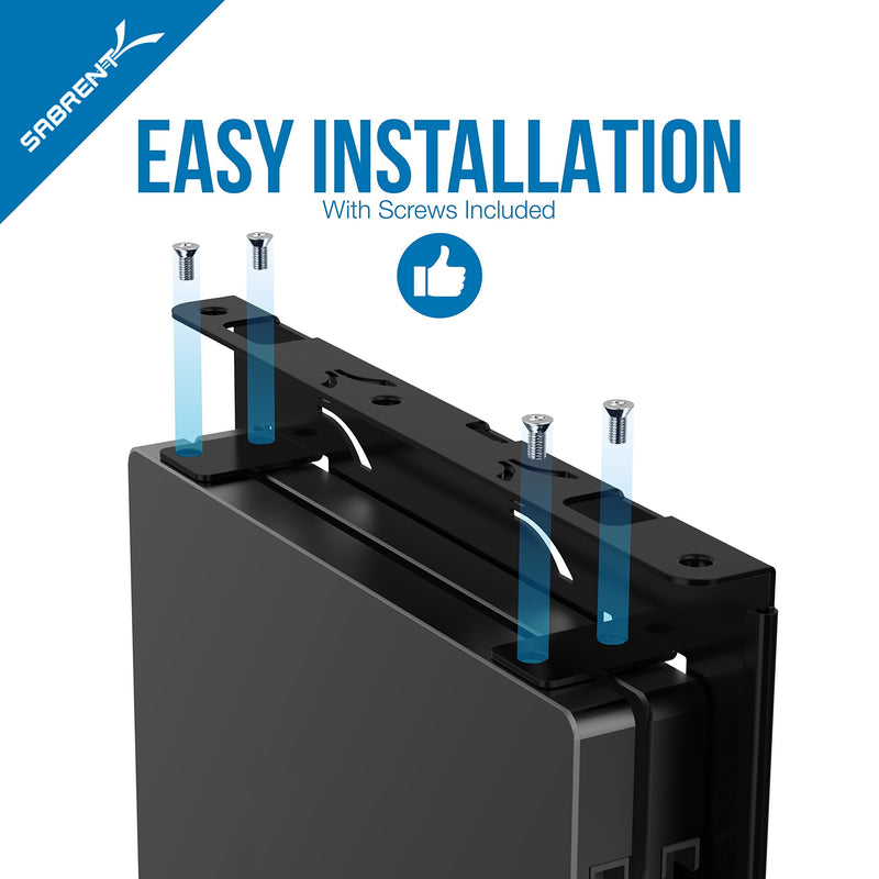 3.5-Inch to x2 SSD / 2.5-Inch Internal Hard Drive Mounting Kit with USB 3.0 to SATA External Hard Drive Lay-Flat Docking Station for 2.5 or 3.5in HDD, SSD
