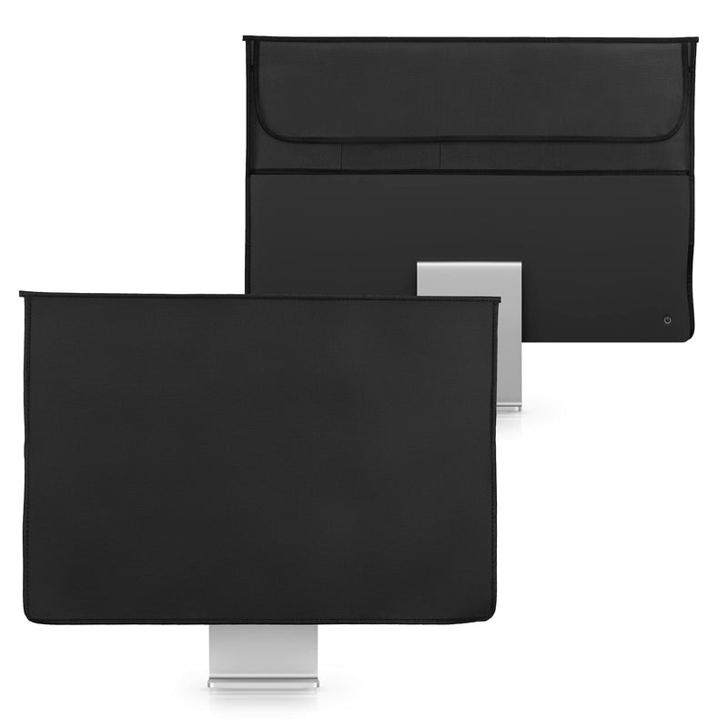 kwmobile Cover Compatible with Apple iMac 24" - 4-in-1 Case for Monitor and Accessories - Black
