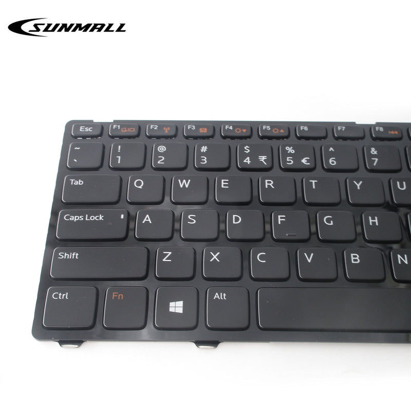 SUNMALL Keyboard Compatible with Dell inspiron 13Z-5323 14Z-5423 14Z-4523 14Z-3528 14Z-3526 14Z-5323,Vostro 3360 v3360 v3560D V3360D V3450D V3460D Series Laptop Black US Layout 5FCV3 V128725BS1 90.4