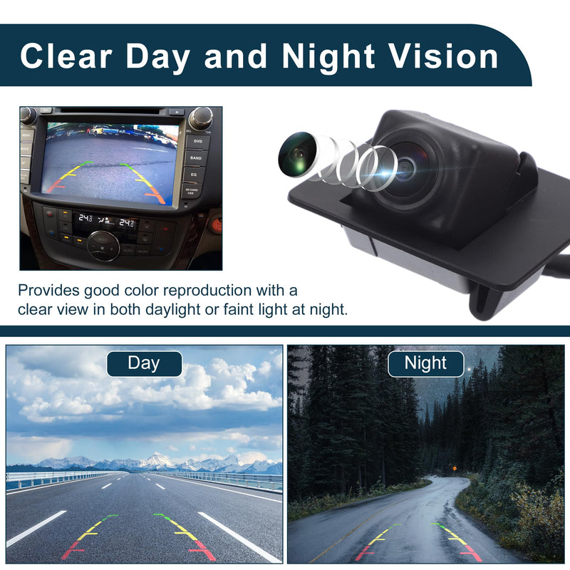 Car Park Assist Camera Rear View Backup Reverse Camera for Chevrolet Malibu 2016-2023 No.23334180