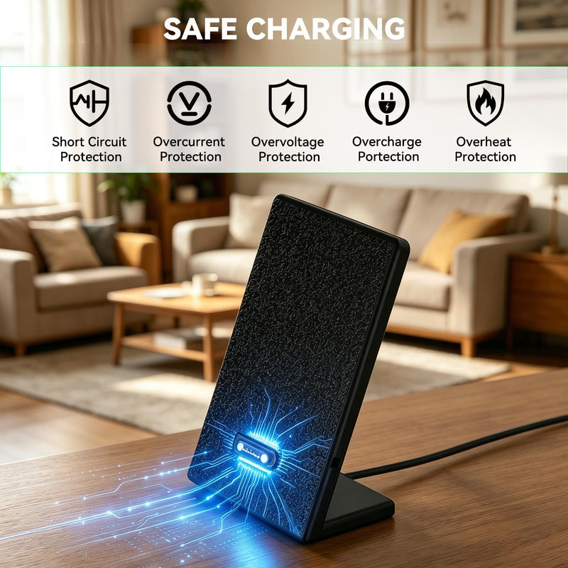 Charging Stand with USB-A Charging Cable Cord for Plaud Note/Plaud Note Pro AI Voice Recorder (3D Printed Stand