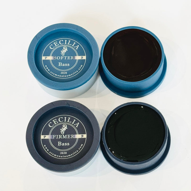 [AUSTRALIA] - CECILIA Rosin for Bass 'Firmer' Formula, Bass Rosin Specially Formulated for Bass Bows with Included Rosin Spreader Firmer 