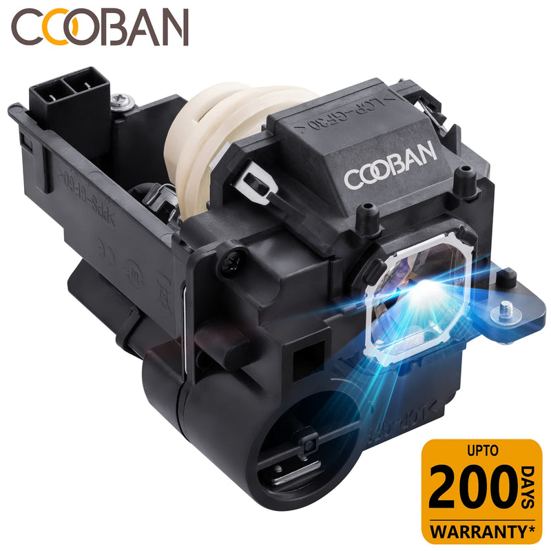 COOBAN NP33LP Replacement Projector Lamp Bulb with Housing for NEC 100013963 NP-U352W NP-UM351W NP-UM351WI NP-UM352W NP-UM352WJL NP-UM361X NP-UM361Xi NP-UM361XJL NP-UM351Wi-TM NP-UM351W-WK Projector