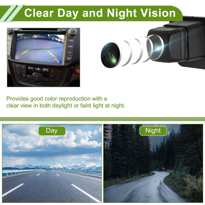 Car Park Assist Camera Rear View Backup Reverse Camera for Subaru Crosstrek 2018-2023 No.86267FL000 1 Pcs