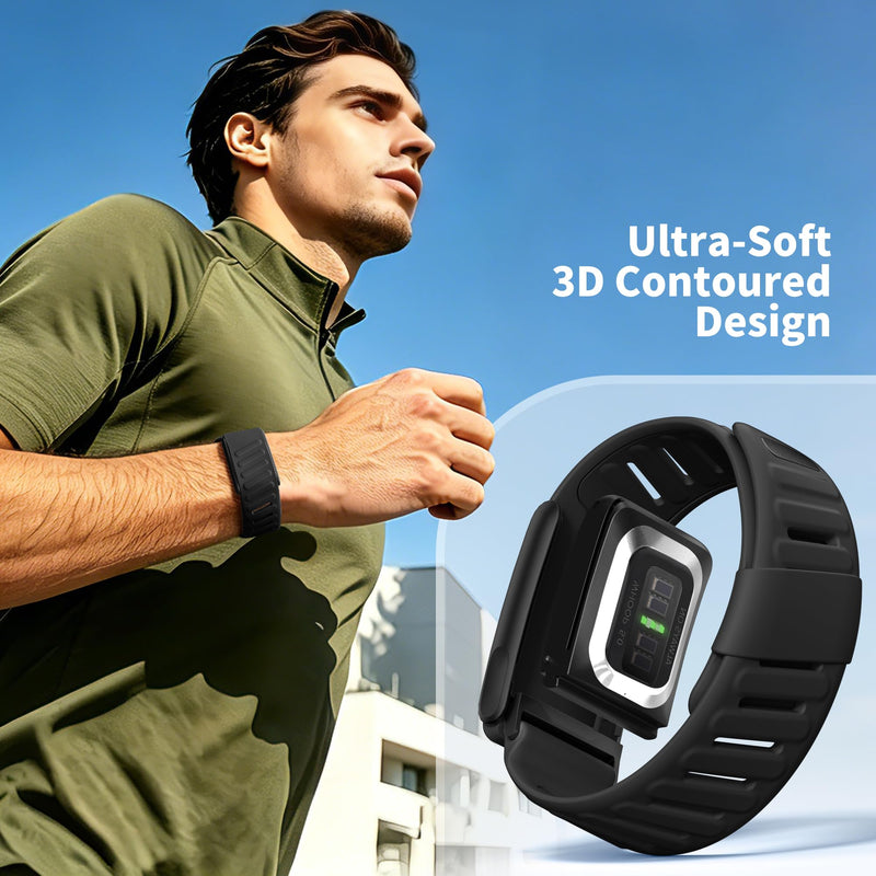 Maledan Waterproof Silicone Sport Band for Whoop 5.0/MG for One/Peak/Life | 3-Pack Soft Silicone Whoop Bands for WHOOP 5.0/MG, Breathable and Sweatproof. Quick-Release Design, Easy to Swap and Clean Orange/Darkgray Orange/Black