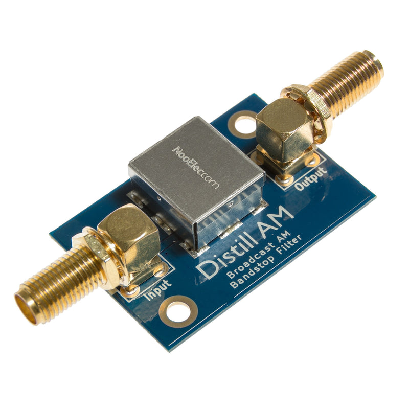 Distill:AM Barebones - Broadcast AM Bandstop (Notch) Filter for Software Defined Radio (SDR) Applications